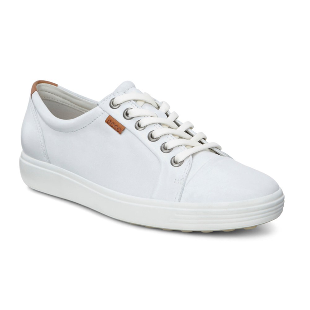 Tenis Mujer - ECCO Soft 7 - Blancos - LHR796428